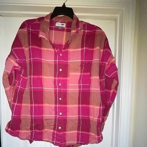 Boyfriend fit button down